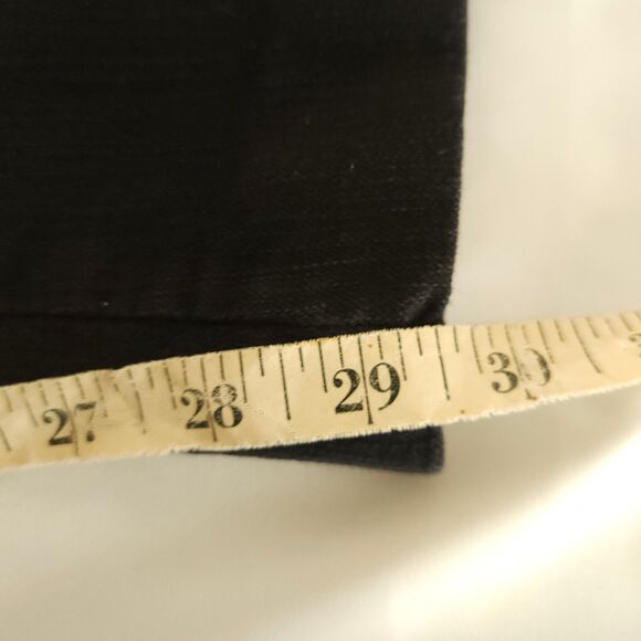 Chico's Platinum 2.5R Womens 14 Black Pull On Stretch Bootcut Jeans Cotton Blend - Picture 7 of 8